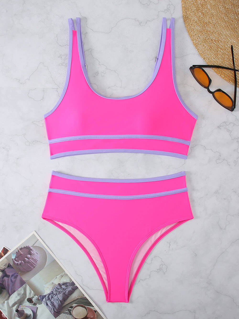 Tank Top High Waist Swimsuit