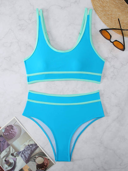 Tank Top High Waist Swimsuit